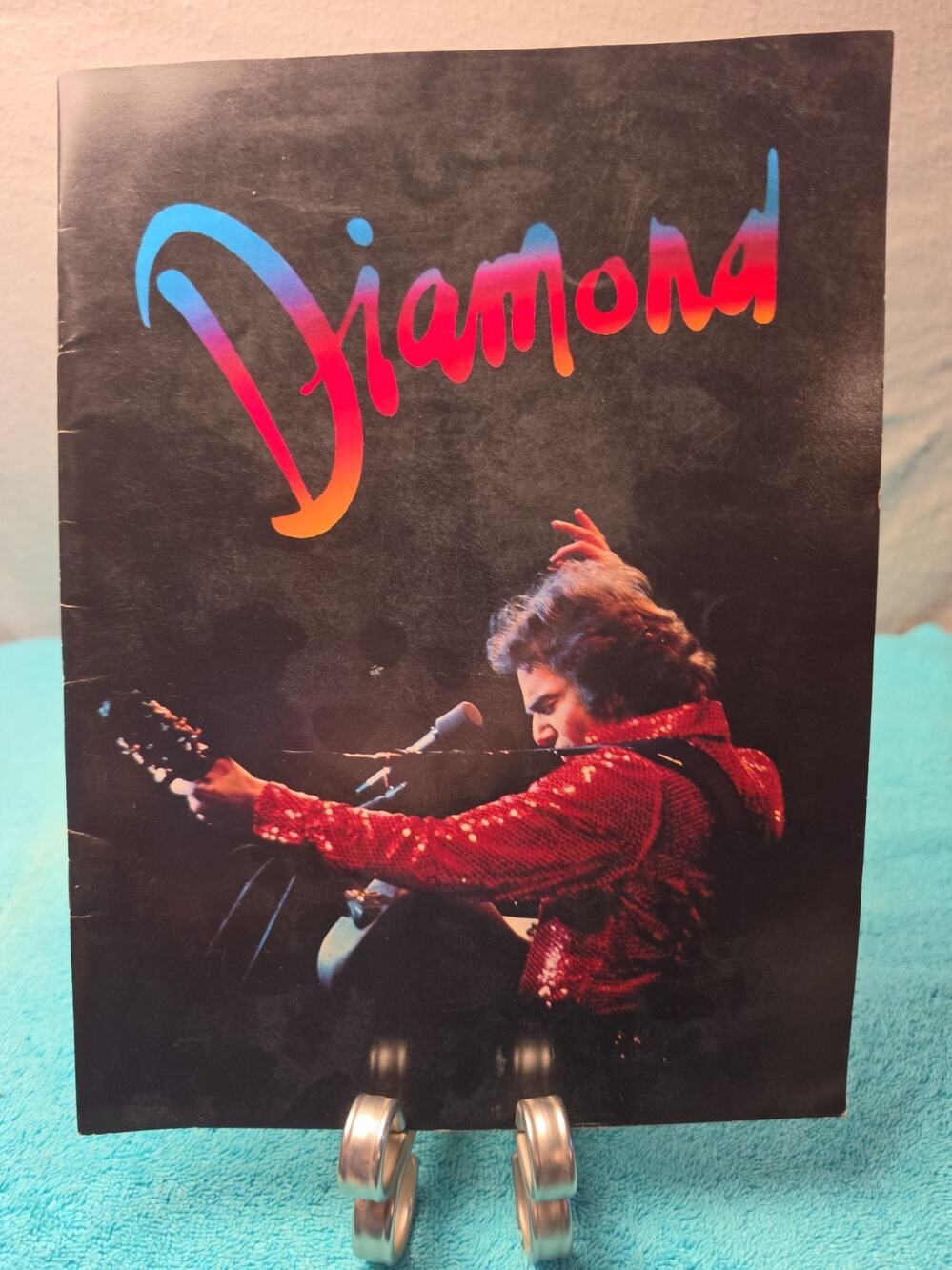 Vintage Neil Diamond 1981 Concert Tour Program Book 9x12 Jazz Singer Era